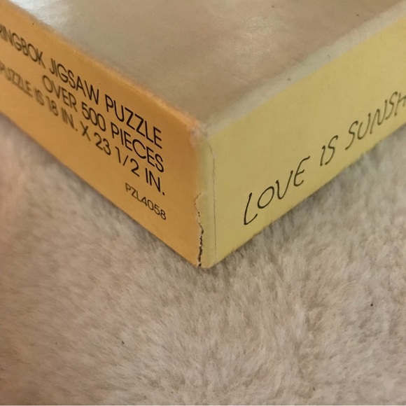 Vintage “Love Is Sunshine In The Heart.” An Authentic Springbok Jigsaw Puzzle - Picture 8 of 8